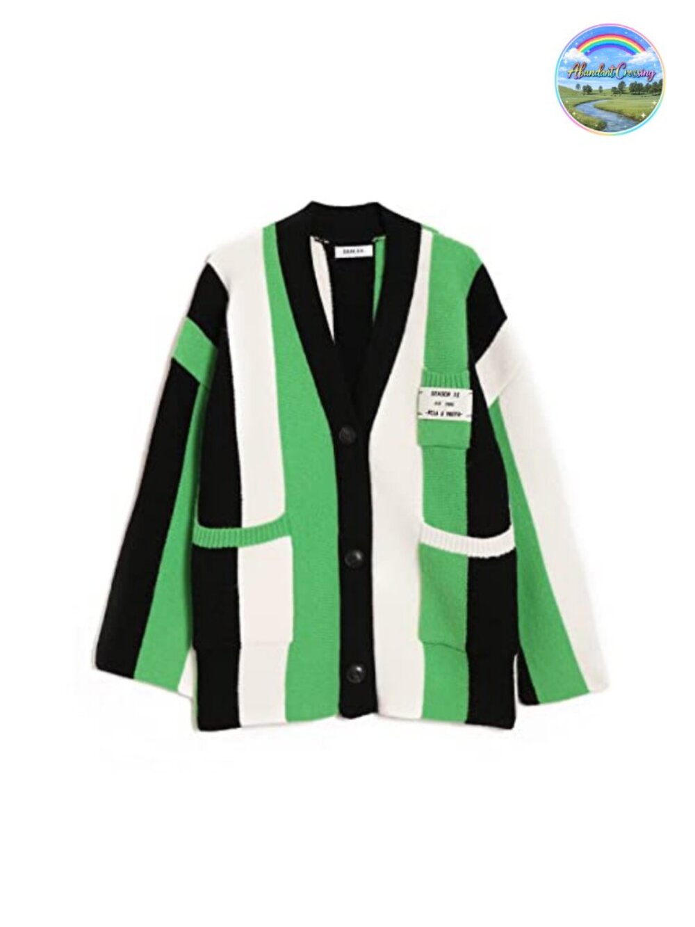 Womens Oversized Long Sleeve Cable Knit Button Cardigan Sweater
